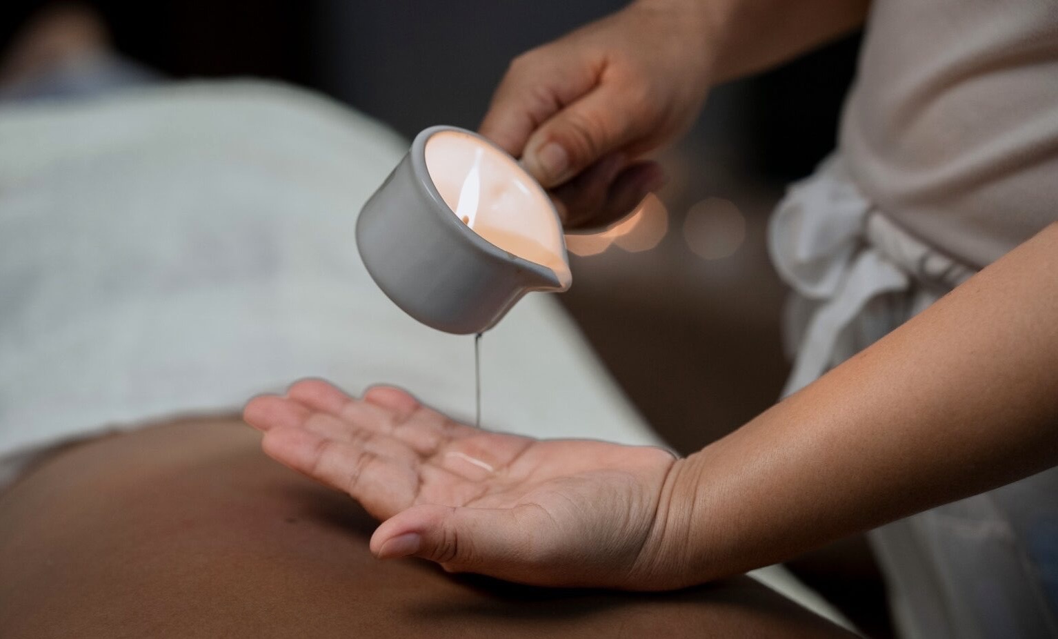 Massage à la bougie